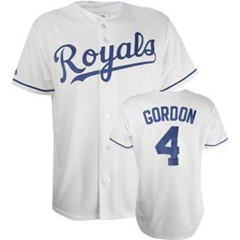 Alex Gordon Royals Home MLB Replica Jersey - Size 52 - XL