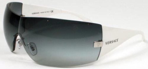 Versace 2054 10008G GRAYGRADIENT/SHINYWHITE Designer Sunglasses