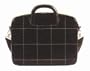 Baekgaard New Leather Powerbook Laptop Bag Sleeve Carry Tote - Designed by Vera Bradley, Black