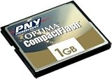 PNY 1 GB Optima Hi-Speed CompactFlash Card (P-CF1G-60W-RF3)
