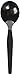 Genuine Joe 30406 Soup Spoons, Hvy-Wght, 1000/CT, Black