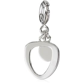 ELLE Jewelry Charms 0 Number And Letter Sterling Silver Charm