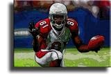 Completely Handpainted American Football Sport Painting, Custom Order FL4113, Oil on Canvas, with Option to Paint Jerry, Brett & Co. from Any Other Favorite Photograph or Picture, Unframed, Size 24" x 36" inch