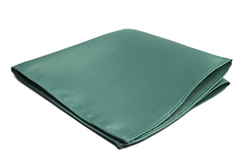 Jacob AlexanderMen's Pocket Square Solid Color Handkerchief