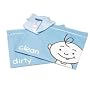 SUGAR BOOGER Blue CLEAN & DIRTY Organizer Pouches Baby