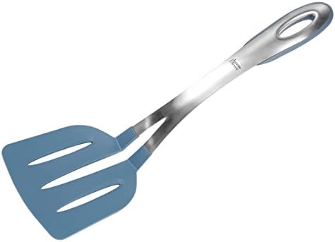 Jamie Oliver Stainless Steel and Nylon Ended Slotted Turner Range, Blue