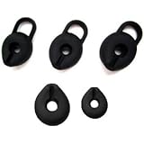 5 Pc SET OEM Ear Gels Buds Tips Cushions for Blueant Smart Q2 Q1 T-1 Endure Wireless Bluetooth Headset Blue Ant Q-2 Q-1