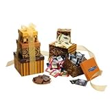 Ghirardelli Chocolate Gift Tower of Squares Chocolates