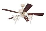 Westinghouse - Ventilateur de Plafond - Avec lumière - Ete ou hiver - Cornucopia