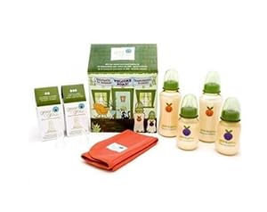 BPA Free Baby Bottles - Green to Grow Welcome Home Set (Regular)