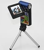 SVP HDDV-2300Blue 11MP Max 2.4-inch LCD Digital Video Camcorder with Speaker + FREE SVP 4GB SDHC Memory Card