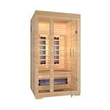 Ironman 2 Person Infrared Sauna with Infloor Radiant Heat 2104 person infrared sauna Ironman 2 Person Infrared Sauna with Infloor Radiant Heat 2104