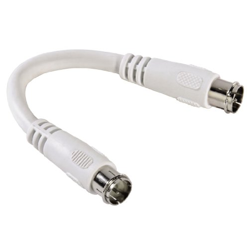 Hama Loop-SAT-Kabel (F-Stecker - F-Stecker), 9 cm