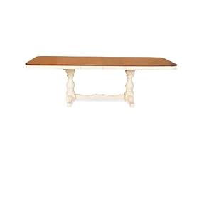 International Concepts T60-4268XBB Double Pedestal Table Base Only - Heritage Oak-Pearl by International Concepts