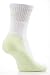 Ladies 2 Pair Elle Cotton Ankle Sport Sock - 4-7 Ladies - Green