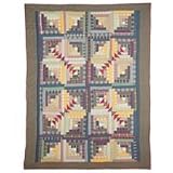 Patch Quilts Quilt Twin Wild Goose Log Cabin QTWGLC