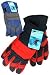 Sports : Handschuh Skihandschuh Winter Ski Sporthandschuh XXL Grau-blau