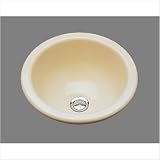 Bates & Bates P1212.WH Donna Bathroom Sink with Overflow