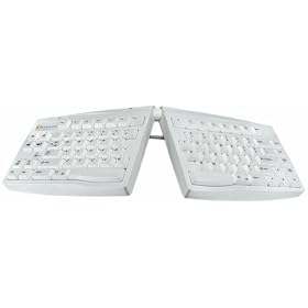 Goldtouch Apple Compatible Keyboard - Keyboard - USB - ergonomic - white