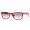 Ray-Ban RB2132-902 New Wayfarer Sunglasses,Fuscia Frame/Crystal Grey Gradient Lens,52 mm