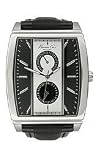 Mens Kenneth Cole NY cuir 2 yeux Date 24 heures temps montre KC1729