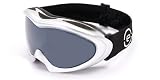 Sporting Goods : Jimarti Ultimate Ski Goggles Double Lens with Care Kit Winter Sports J6sbk Silver Flash