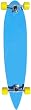 Light Blue 43 Pintail Cruiser W/ Yelllow Wheels Complete Longboard Skateboard New On Sale