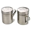 RSVP Stainless Steel Salt and Pepper Shakers