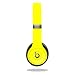 MightySkins Skin for Beats by Dr. Dre Solo 3 Wireless - Solid Yellow | Protective, Durable, and Unique Vinyl Decal wrap Cover | Easy to Apply, Remove, and Change Styles | Made in The USA