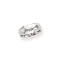 Platinum 6mm Comfort Fit Men's Wedding Band
