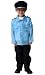 Boys Policeman Career Dressup Role Play Halloween Costume Size 6/8