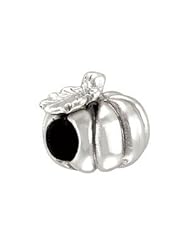 Sterling Silver Kera Pumpkin Bead Charm 28111