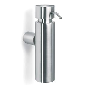 Blomus Brushed Stainless Steel Wall-Mounted Soap Dispenser with Steel Spout