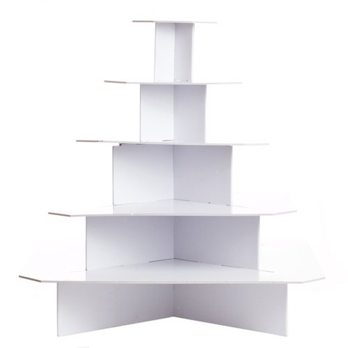 Dress My Cupcake Isabella Extra Large 5-Tier Square Cupcake Tower, Holds 300 Cupcakes! Dress My Cupcake Isabella Extra Large 5-Tier Square Cupcake Tower, Holds 300 Cupcakes!