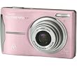 OLYMPUS FE-46 - pink + Pix Leather Case - pink Ultra compact camera Digital camera CAMERAS bundle combo