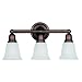 Maxim Lighting 11088SVOI 3 Light Bathroom Light