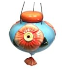 Bird Brain Ceramic LeFleur Poppy Hummingbird Feeder