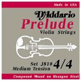 D'Addario Prelude Violin Strings D string, 1/16