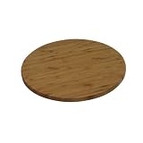 Kesper 50449 Dreh- und Servierplatte Bambus 35 cm, 3 cm H�he