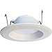 LED Downlight Kit 5 inch/6 inch, 15W - 1100lm, dimmable, Wet Location, 2700K, 90+CRI 120VAC E26/GU24 (Pack of 12)