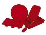 Review Ethos  / Ethos Hells Kitchen Red 5pc Silicon Bake & Cake Set Colour Box