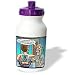 Londons Times Funny Medicine Cartoons - Pane And Small Family In My Back - Water Bottles