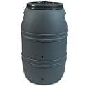 Unpainted Rain Barrel