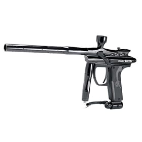 Paintball Kingman Spyder 08 Electra Paintball Gun - Black