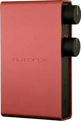 Nuforce Icon (Integrated Desktop Audio Amplifier, Red Color)