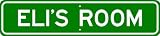 ELI ROOM SIGN - Personalized Gift Boy or Girl, Aluminum