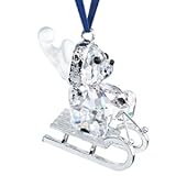 Swarovski Kris Bear on Sleigh Ornament