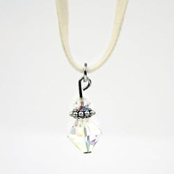 Swarovski Crystal Pendant - Christi Style 1 White