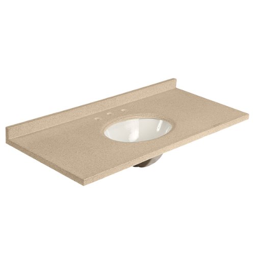 Foremost GR49228DS Granulite 49-Inch  Desert Sand Vanity Top