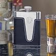 Black Leather Flask
